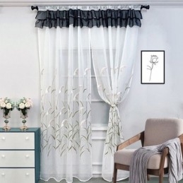Modern Embroidered Tulle...