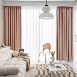 Nordic Curtains Solid Color...