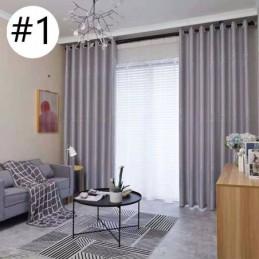 Tree Jacquard Curtains Modern Light Luxury Nordic For Living Dining Room