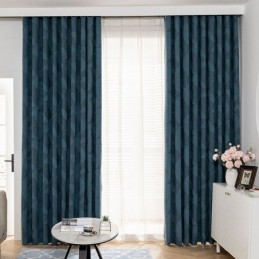 Geometric Blackout Curtains...