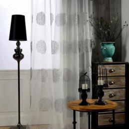 Modern Embroidered Tulle...