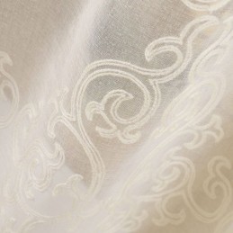 Embroidered Sheer Curtain Made to Measure Curtain White Decor Window Treatment Living Room Bedroom