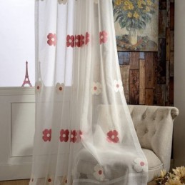 More Sheer Embroidery...