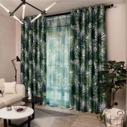 Tropical Printed Blackout...