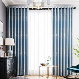 Trees Print Curtain Made to...