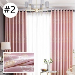 Trees Print Curtain Made to Measure Curtain Set Linen Textured Window Drapes For Bedroom