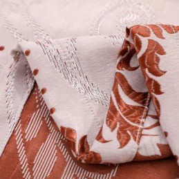 European Chenille Jacquard Fabric Modern Curtains For Living Dining Room Bedroom
