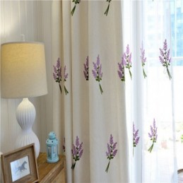 Cotton Linen Curtain Made...