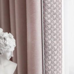 Home Curtain Made to Measure Curtain Nordic Style Solid Color