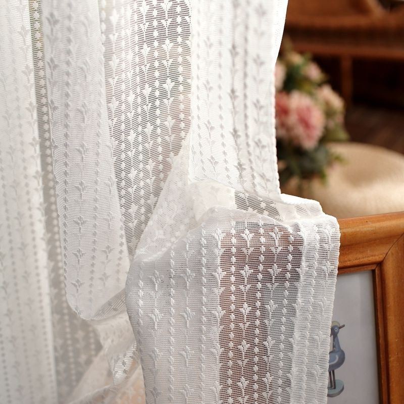 White Tulle Curtains For Living Room Solid Color Curtain Made to Measure Curtain Bedroom Sheer Voile Drapes