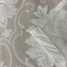 Modern Floral Sheer Curtain Made to Measure Curtain Panel For Living Room Bedroom