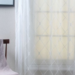 Geometric Pattern Sheer...