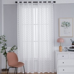 White Sheer Curtains...