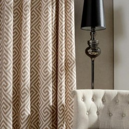 Nordic Simple Curtain Made to Measure Curtain Unique Printed Environment friendly Study Fabric
