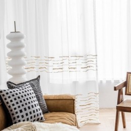 Modern Voile Tulle Curtain...