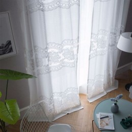 Modern Floral Curtain Made...