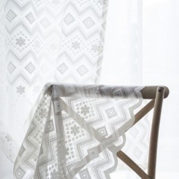 White Sheer Curtains...