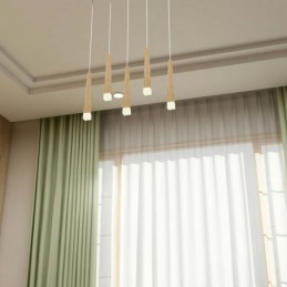 Solid Light Green Curtain Made to Measure Curtain Modern Silk Imitation Living Room Bedroom Blackout Fabric
