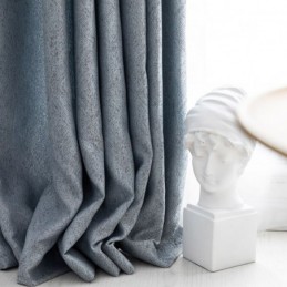 Elegant Blackout Curtain Made to Measure Curtain Solid Color Bedroom Office