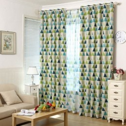 Nordic Geometry Curtain...