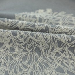 Nordic Style Linen Curtain Made to Measure Curtain Tree Embroidered For Living Room Bedroom