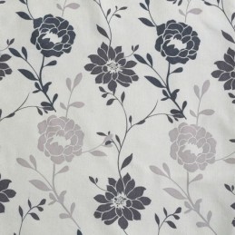 Nordic Cotton Blackout Curtains Printed Floral Window For Living Room Bedroom