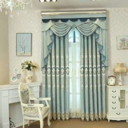 Chenille Embroidery Curtain...