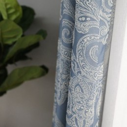 European Blackout Curtain Made to Measure Curtain Jacquard For Living Room Bedroom