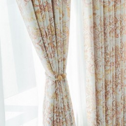 Blackout Curtains Nordic Printed For Living Room Bedroom