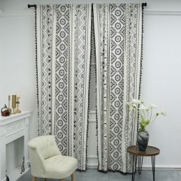 Bohemian Style Curtain Made...