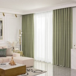 Simple Velvet Curtain Made...