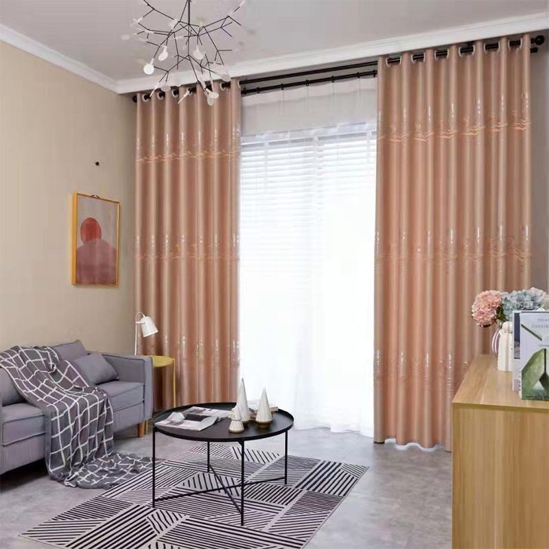 Modern Luxury Blackout Curtain Made to Measure Curtain Wave Design Curtains For Living Room