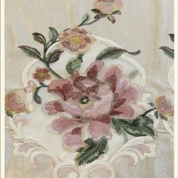 Home Curtain Made to Measure Curtain European Style Floral Embroidery