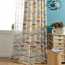 Abstract Colorful Curtain...