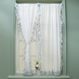 Modern Jacquard Sheer...